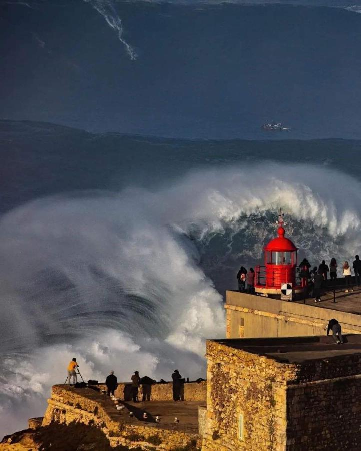 Cheirinho A Mar Al Apartment Nazare Bagian luar foto