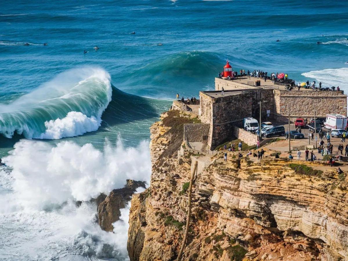 Cheirinho A Mar Al Apartment Nazare Bagian luar foto